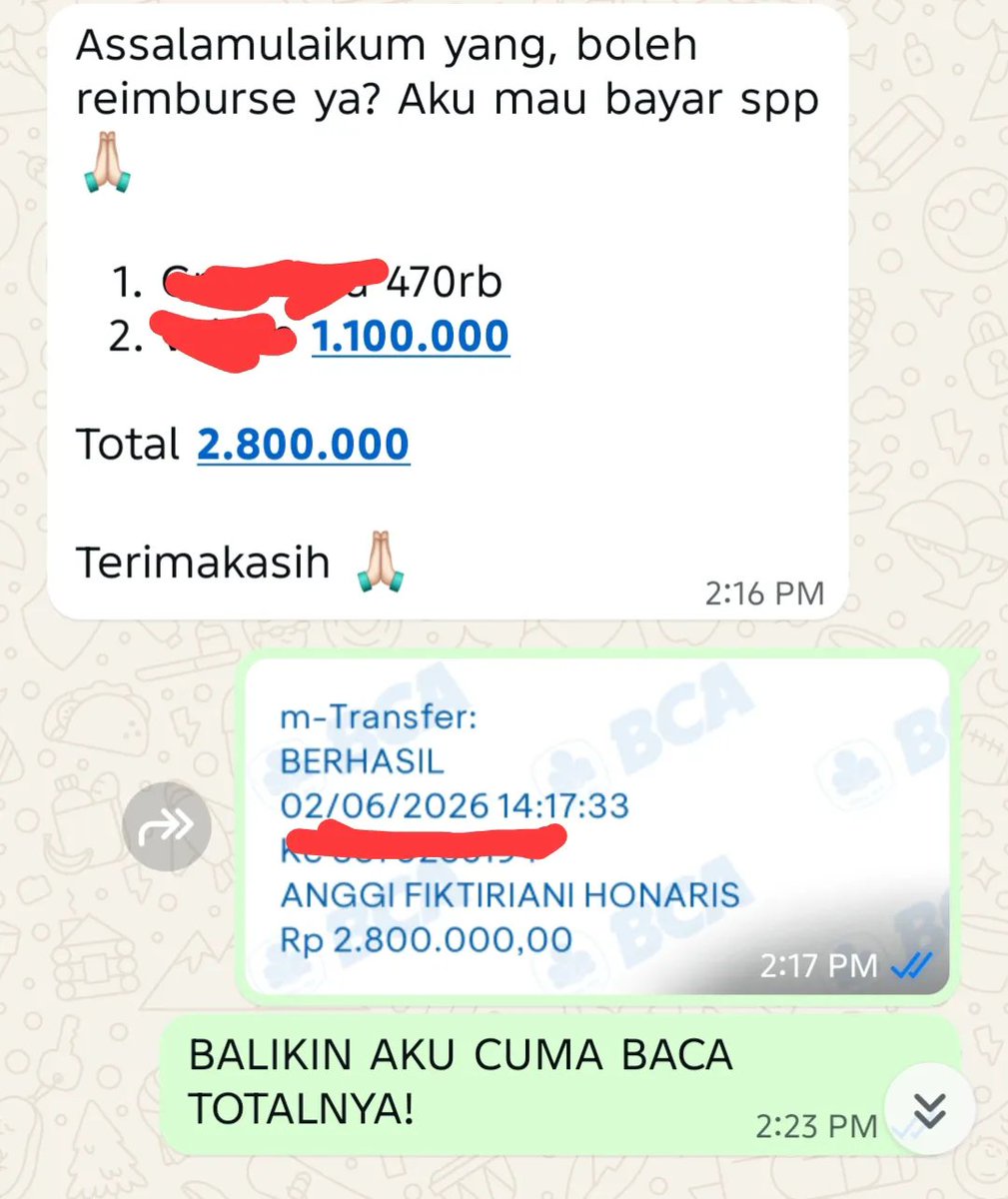 atokdalangs4's tweet photo. Beginilah cara istri gue nge-prank.
Bukan berubah jadi kunti-kuntian, bukan pake suara hantu, tapi jujur cara prank seperti ini lebih menakutkan wkwk..
Tapi ko gue gatega buat balas dendam ya 😭
Ada ide guys?

cc:threadrizkifaisaaal https://t.co/pTAUdssdT4