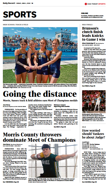 dailyrecordspts's tweet photo. Whether you read @dailyrecord or @NJHerald, we've got you covered all year! https://t.co/foSK8616AS #DR @APSE_sportmedia #NJTrack https://t.co/sqi7ov3n9k