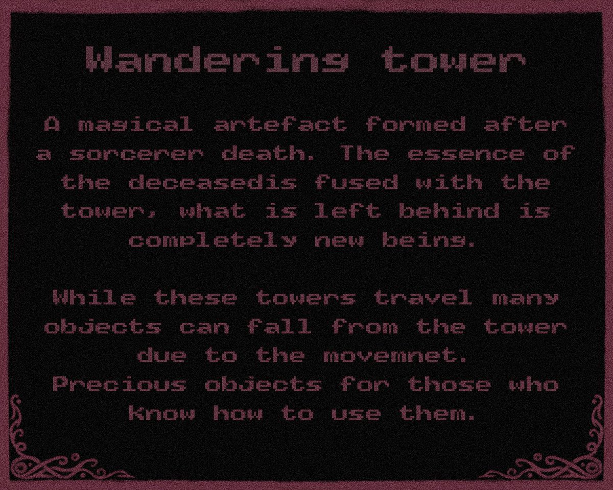 soladraconis's tweet photo. Wandering Tower ~ Collab with @landofnarn on instgtam (check his artwork) ✨🔮 https://t.co/UUtzTPD1sn