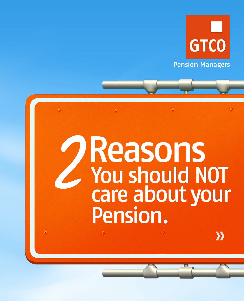 GTPensionMgr's tweet photo. Most people don’t plan to get old.

Most people don’t plan to stop working.

But both happen.

The future arrives whether you’re ready or not. That’s why paying attention to your pension today can make all the difference tomorrow.

#YourProudlyNigerianPensionManager https://t.co/Nt6GLSEk2g