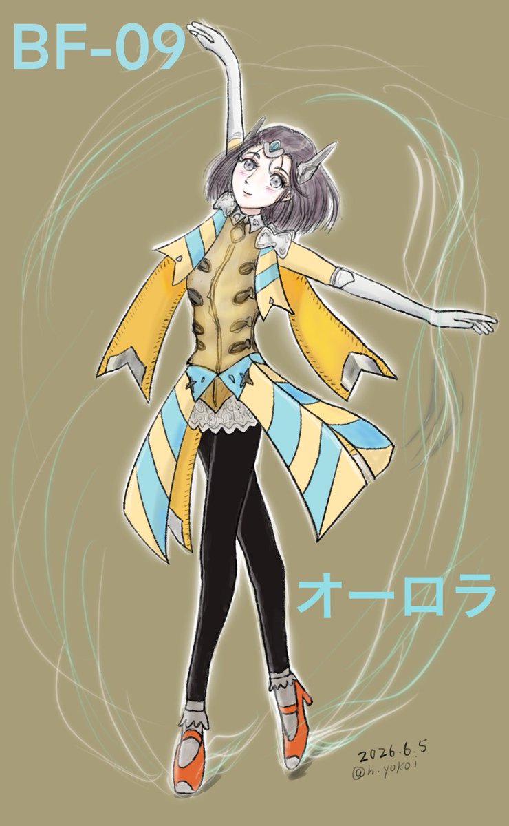 hy916's tweet photo. #ファティマ総選挙2026
初参加、オーロラさんに。
楽しく描けました。 https://t.co/yenVpU7Mer