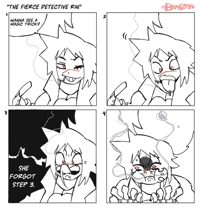 Rin's super cool magic trick 