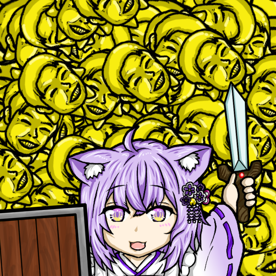onsenkitune's tweet photo. 金YAGOOパラダイス 　 三◎(*'ω'*)+—
#ホロ金策サバイバル２ 
＃絵かゆ https://t.co/k23ZjaGIqv