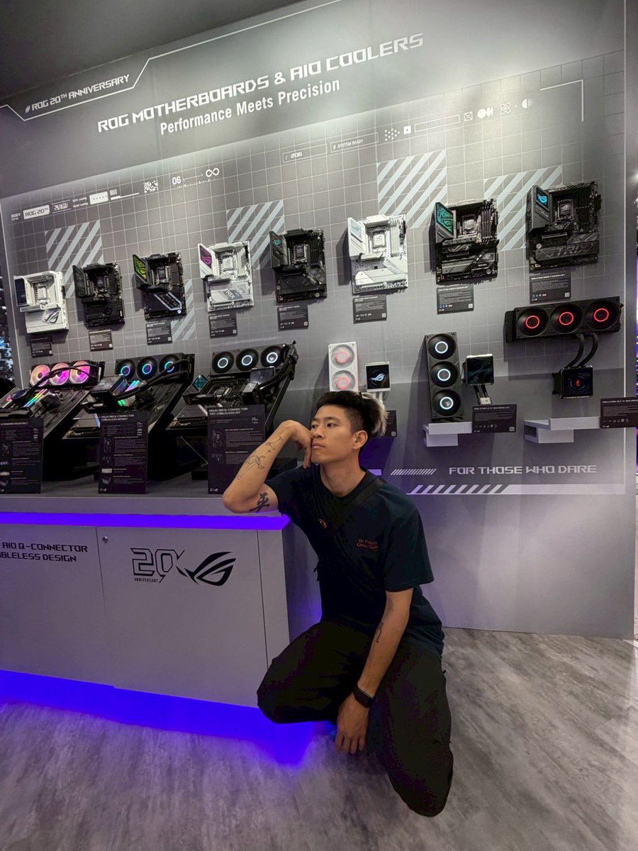its a wrap! #computex2026 is finally over! the whole @ASUS_ROG 20th ...