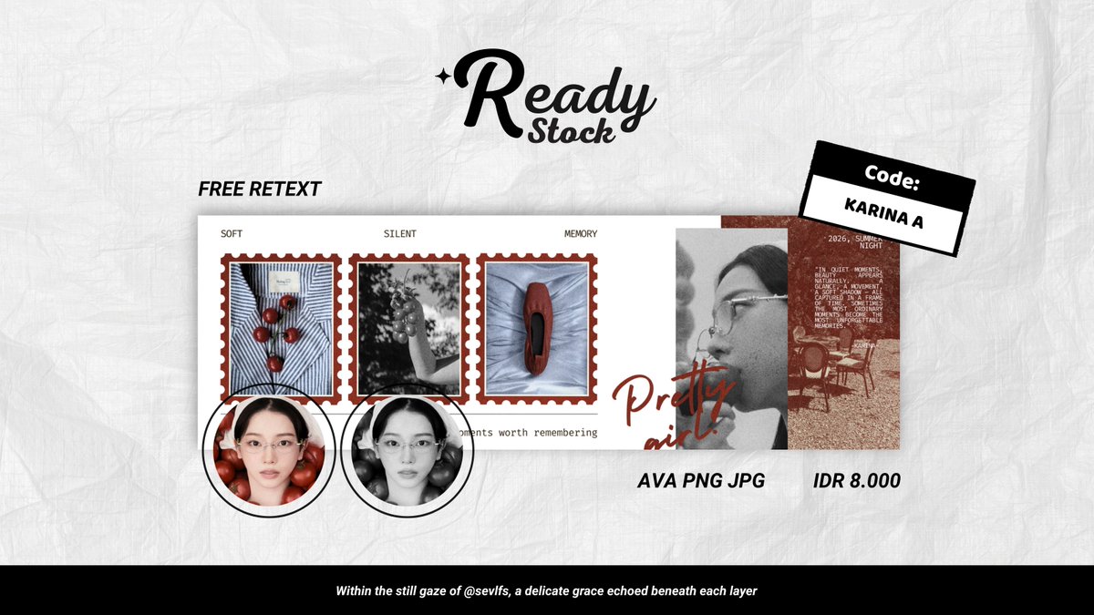 sevlfs's tweet photo. help repost/rt yaaa! makasiii banyakkk🤍       

aku kembali lagi membawa layout rs karina ready stock update terbaru yang siap dibawa pulang melalui dm/tele aku sekarang! price on pict  dan payment by QRIS~    

#zonauang️ #zonajajan #bealanja https://t.co/wR9JWPyCIS