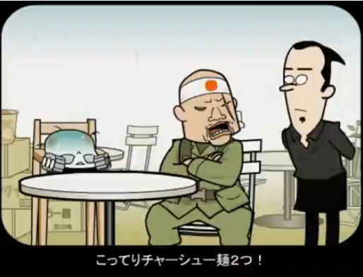 tk_tankette's tweet photo. やわ戦31話に出て来た、どう見てもこってりチャーシュー麺とか出さなそうな店すき https://t.co/iRaG96AfiC