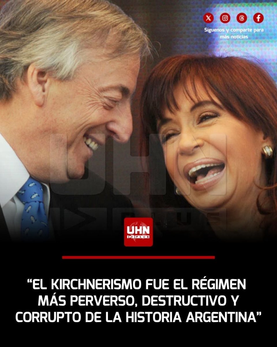 UHN_Plus's tweet photo. 🇦🇷‼️| Roberto Lavagna, exministro de economía, declaró por la causa Cuadernos y reveló: “Durante el gobierno de Néstor Kirchner hubo sobreprecios del 20 por ciento en contratos de vialidad”. Por su parte, Mariana Zuvic, exlegisladora nacional, también señaló: “A mi entender, el kirchnerismo fue el régimen político más perverso, destructivo y corrupto de la historia argentina”.