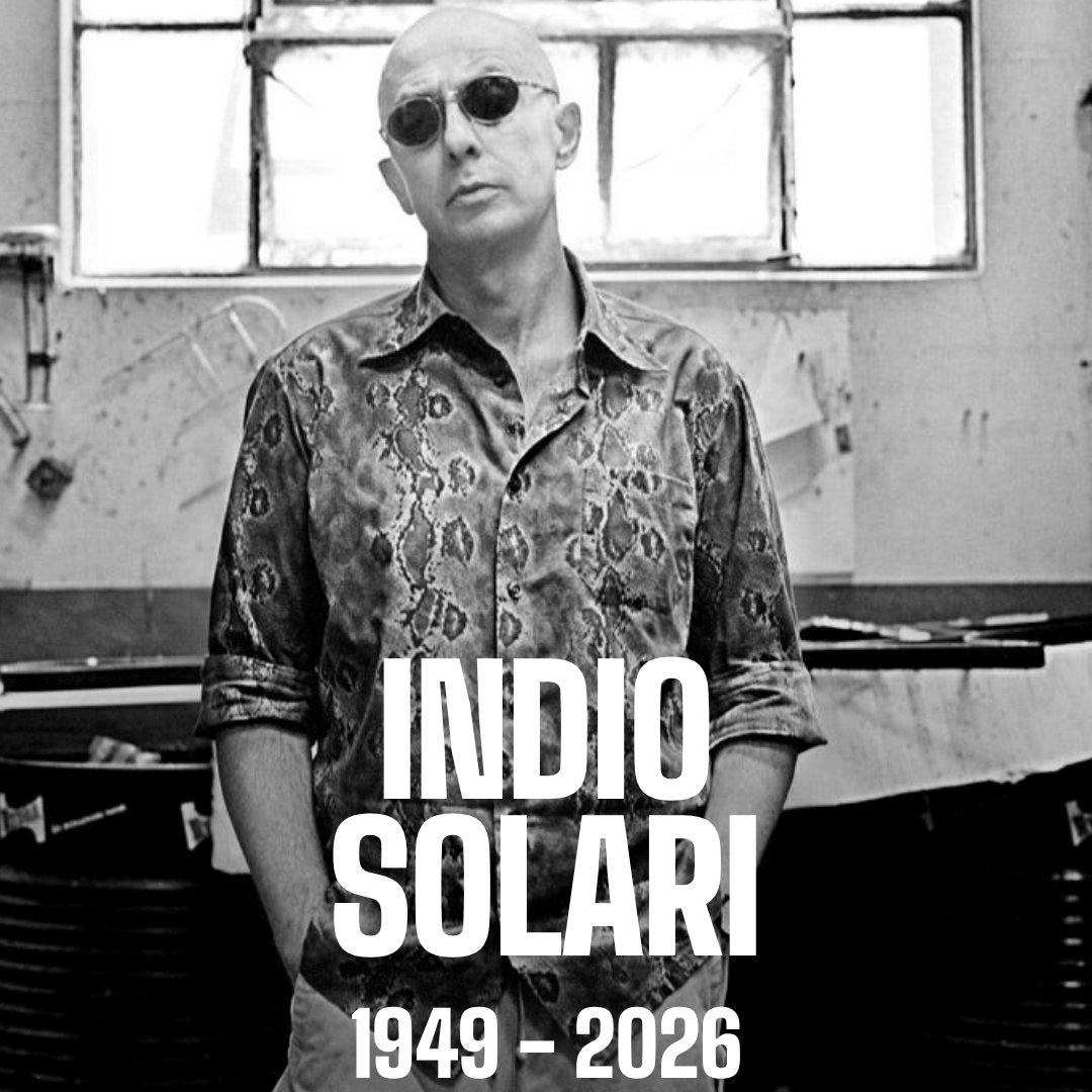 juangorri's tweet photo. A los 77 años, falleció Carlos Alberto 'Indio' #Solari, ex integrante de Patricio Rey y Sus Redonditos de Ricota

#indio #solari #redonditos #rock https://t.co/7dHlc4SFx4