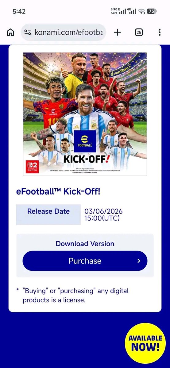 Amazonfury's tweet photo. 🚨 I had to make this post again because many of you still don't understand how to get Epic Roberto Carlos (98)! 🚨

I've seen a lot of players asking the same question over and over:

"Roberto Carlos is showing as 0 PT in the eFootball Points Shop. Does that mean everyone can get him for free?"

The answer is YES and NO.

✅ Yes, the card itself is free.
❌ No, it's not available to everyone automatically.

To get Epic Roberto Carlos (98), you must first purchase eFootball™ Kick-Off! for Nintendo Switch 2, which currently costs £15.98.

After that, you need to:

🔹 Own eFootball™ Kick-Off!
🔹 Link the game to your KONAMI ID
🔹 Link your eFootball™ Mobile account to the same KONAMI ID
🔹 Then claim Epic Roberto Carlos from the eFootball Points Shop for 0 PT

Many players are only seeing the 0 PT price and assuming the card is completely free for everyone. However, the Points Shop clearly states:

❌ Unable to Exchange
❌ To acquire this item, please link eFootball™ Kick-Off! to your KONAMI ID

This means that you cannot claim Roberto Carlos unless you have purchased and linked eFootball™ Kick-Off! first.

📌 In short:
Epic Roberto Carlos is technically free, but you must first spend £15.98 to buy eFootball™ Kick-Off! and complete the KONAMI ID linking process before you can claim him.

As of now, this is the only officially confirmed method to obtain the card.

If KONAMI announces any alternative way to get Roberto Carlos in the future, I'll make sure to update you all immediately. 🔥

#eFootball  #KONAMI