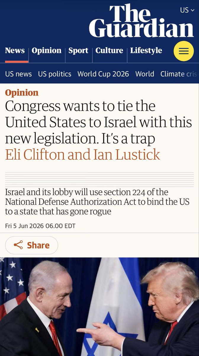 EliClifton's tweet photo. Section 224 of the defense budget - legislation that would deeply intertwine the US &amp; Israeli militaries - traces back to two dark money pro-Israel groups: AIPAC &amp; FDD.

Ian Lustick &amp; I analyze how legislation originating with Israel’s lobby was injected into the NDAA. LINK 👇 https://t.co/BTJd6Xka0h