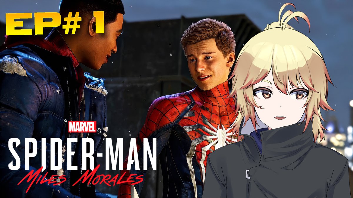 MB_VT_EN's tweet photo. Yahallo everyone, for my first stream of June 5th 2026 it will be Spider-Man Miles Morales, we finally officially start this series so let's do that at 9:00 AM EST https://t.co/SPPT7jXSf6
https://t.co/21AwqGpD6b 

#Vtuber #ENVtuber https://t.co/2RzFoMmXNj