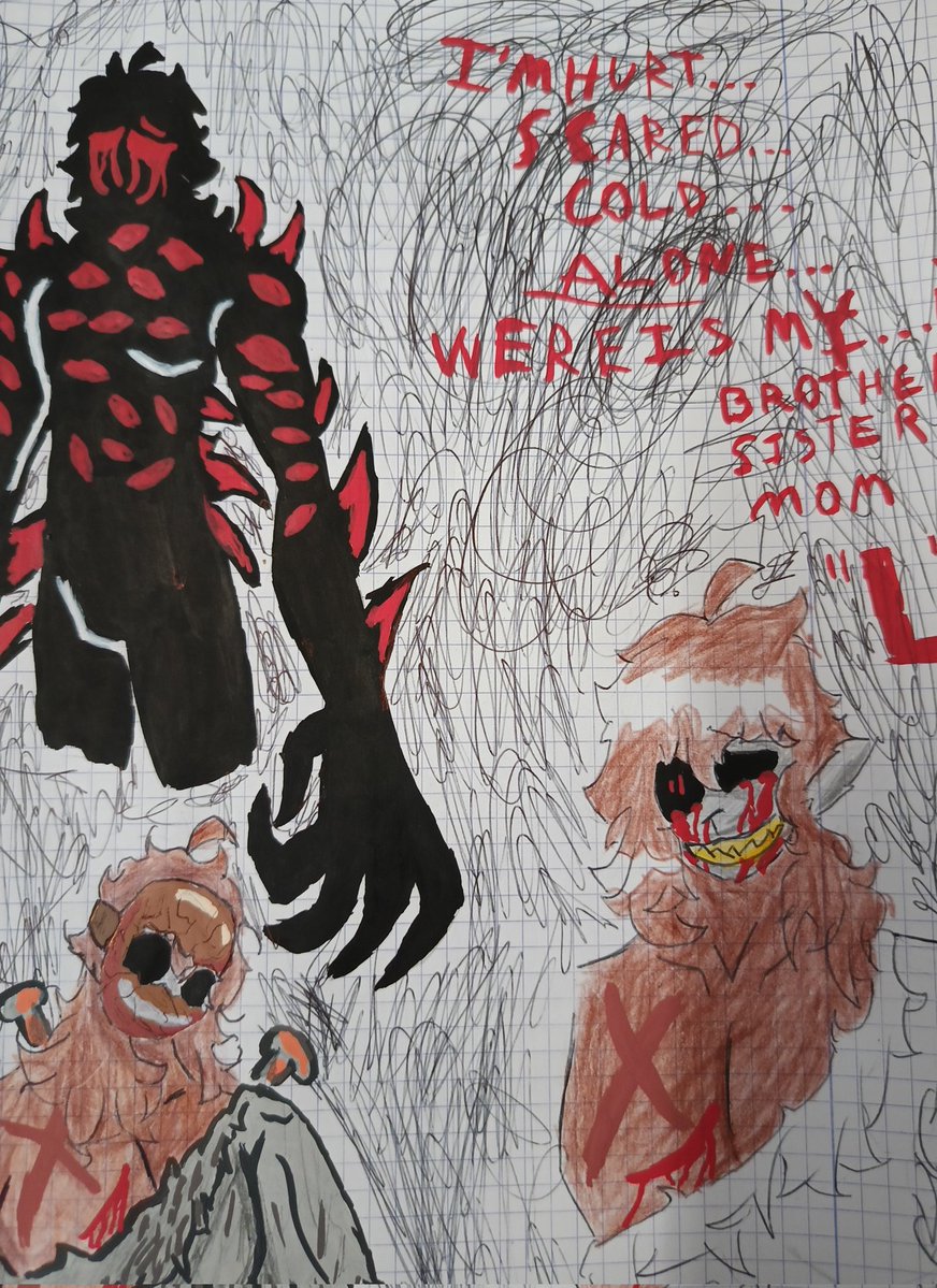 Underpro70's tweet photo. Una de las líneas temporales más jodidas de mi AU y el crossover con Liam es le del Chip infectado.

Imagina estar lo suficientemente consciente como para recordar y sentir pero lo suficientemente muerto como para controlarte a la hora de tener a tú amor justo delante...
#Slt #AU https://t.co/M3itXeFVjR