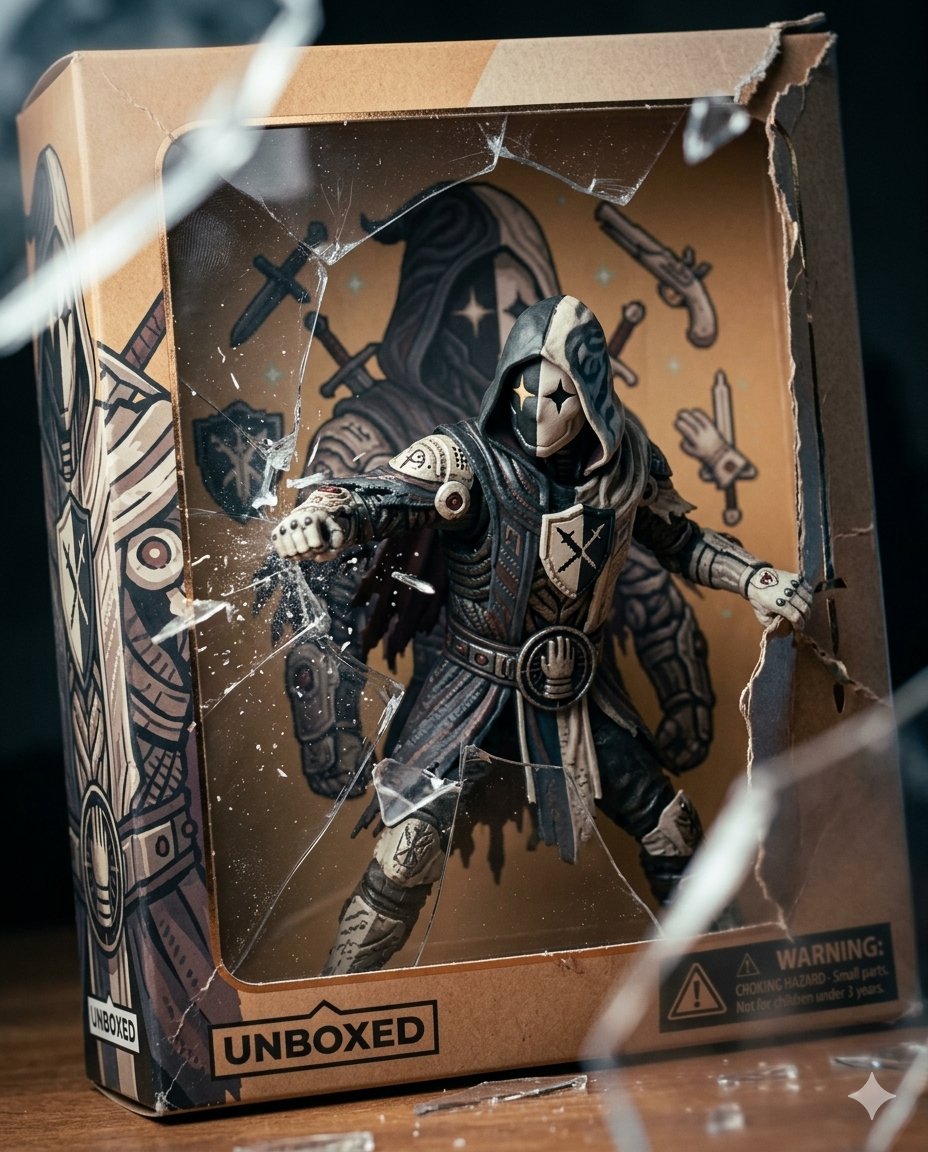 f0und_err's tweet photo. UNBOXED @TheHollowGods #nameless https://t.co/ayd7897sKO