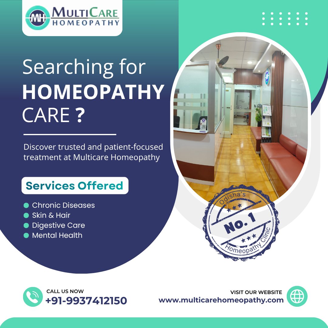 drrangadhar's tweet photo. 🔍 Searching for trusted homeopathy care in Bhubaneswar?

📞 Book Your Appointment Today: +91-9937412150
🌐 https://t.co/HMszRTMd93
.
.
.
#MulticareHomeopathy #BestHomeopathyClinic #BestHomeopathyDoctor https://t.co/zf1dZo2x41