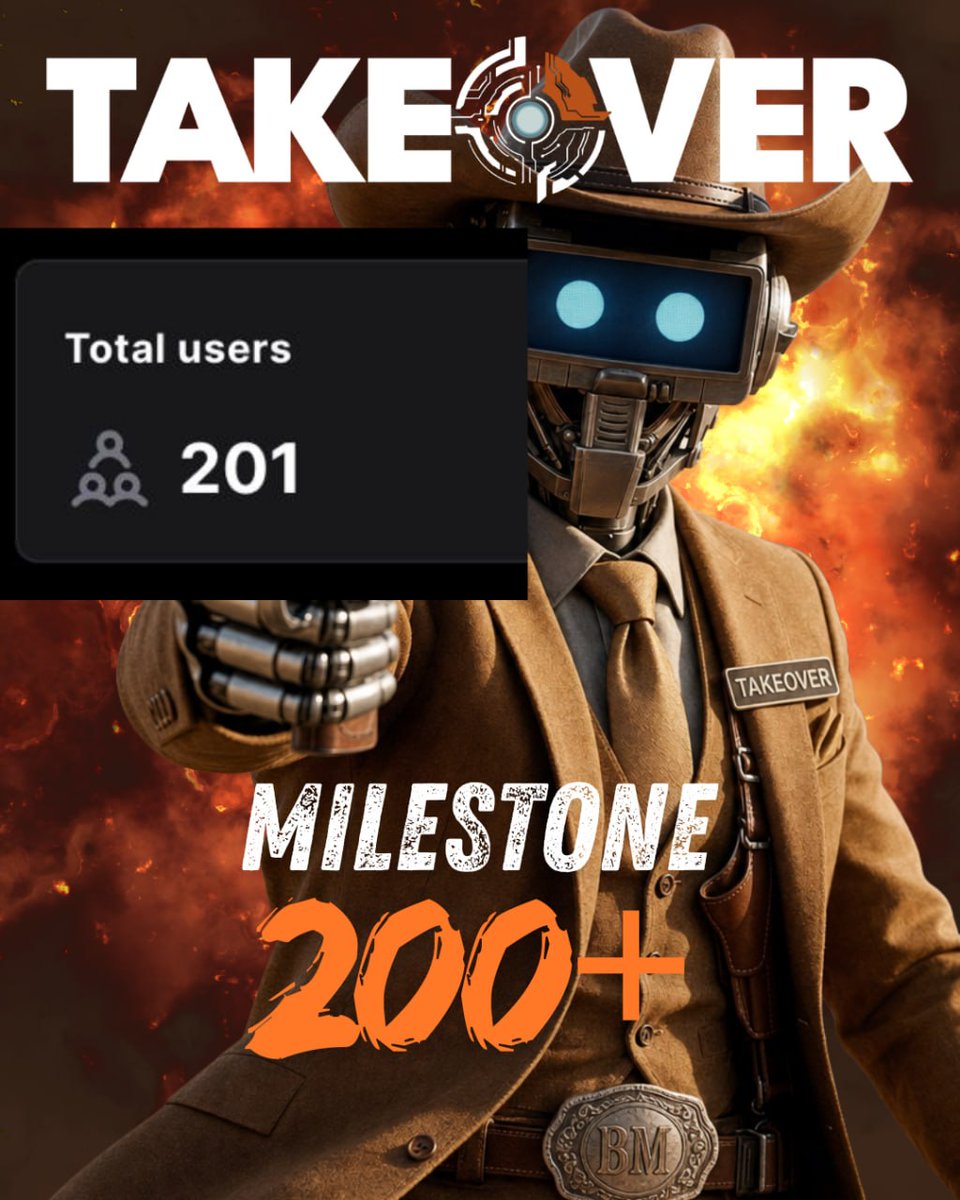 FortBlockGames's tweet photo. We couldnt be more proud to announce that our flagship title @Play_Takeover just smashed an incredible milestone! 🔥

Over 200 unique players have downloaded TAKEOVER and 201 wallets have been created in-game, all wallets powered by @Avax and @0xsequence !

A massive thank you to every single person who has participated so far! 🙏

 Your support means everything and fuels us everyday to keep building!

Who's ready to join THE TAKEOVER next? 👀

The next Alpha Playtest is tomorrow, continuing the Sector War Battles 🔥🔥🔥

Choose Your Faction Wisely!

The TAKEOVER Is Inevitable