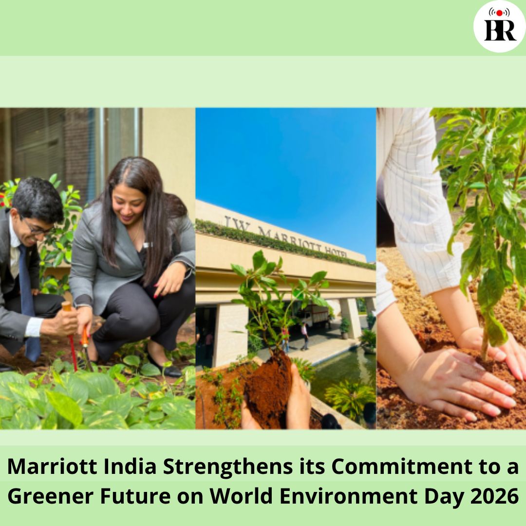 businessreviewL's tweet photo. Marriott India Strengthens its Commitment to a Greener Future on World Environment Day 2026

Read more :- https://t.co/B1rNBTdoWQ

#BoutiqueResorts #HospitalityNews #HotelDevelopment #HotelIndustry #HotelManagement https://t.co/PAGcxynLC1