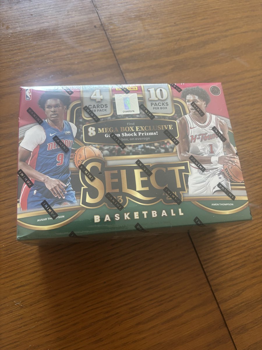 Zmaster_cards's tweet photo. @cardboardbst 2023 select hobby mega wemby rookie $195 shipped https://t.co/h176oox6VH