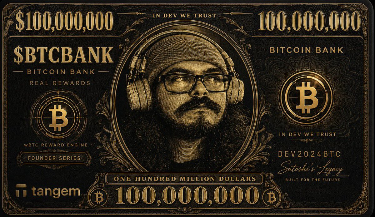 DaySun1111's tweet photo. $BTCBANK where qualified holders earn wrapped bitcoin by converting solana:So11111111111111111111111111111111111111112 to $BTCBANK to earn free solana:3NZ9JMVBmGAqocybic2c7LQCJScmgsAZ6vQqTDzcqmJh every 5 minutes on auto pilot. I told you all to get in. I hope you aren’t sleeping through the best meme coin in history. This is where generational wealth is created. Watch the live stream on @Pumpfun and check out the site at https://t.co/Ih6m9T5iIz for more information. #crypto #memecoin #realgains #holdersonly #realwin #winning #payday #bagseason
@BTC_BNK