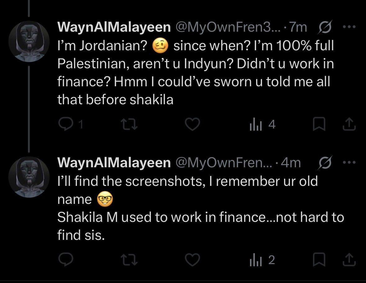 ChocoShake007's tweet photo. Unblock me p$$y, pretending to be a resistance fighter in Tulkarm 🤡while ur criminal a$$ sitting in Chicago DMing underage girls on the internet TARIQ. Does ur wifey know?
Who TF shakila and dw u jus standby https://t.co/UgpgvIuV3T