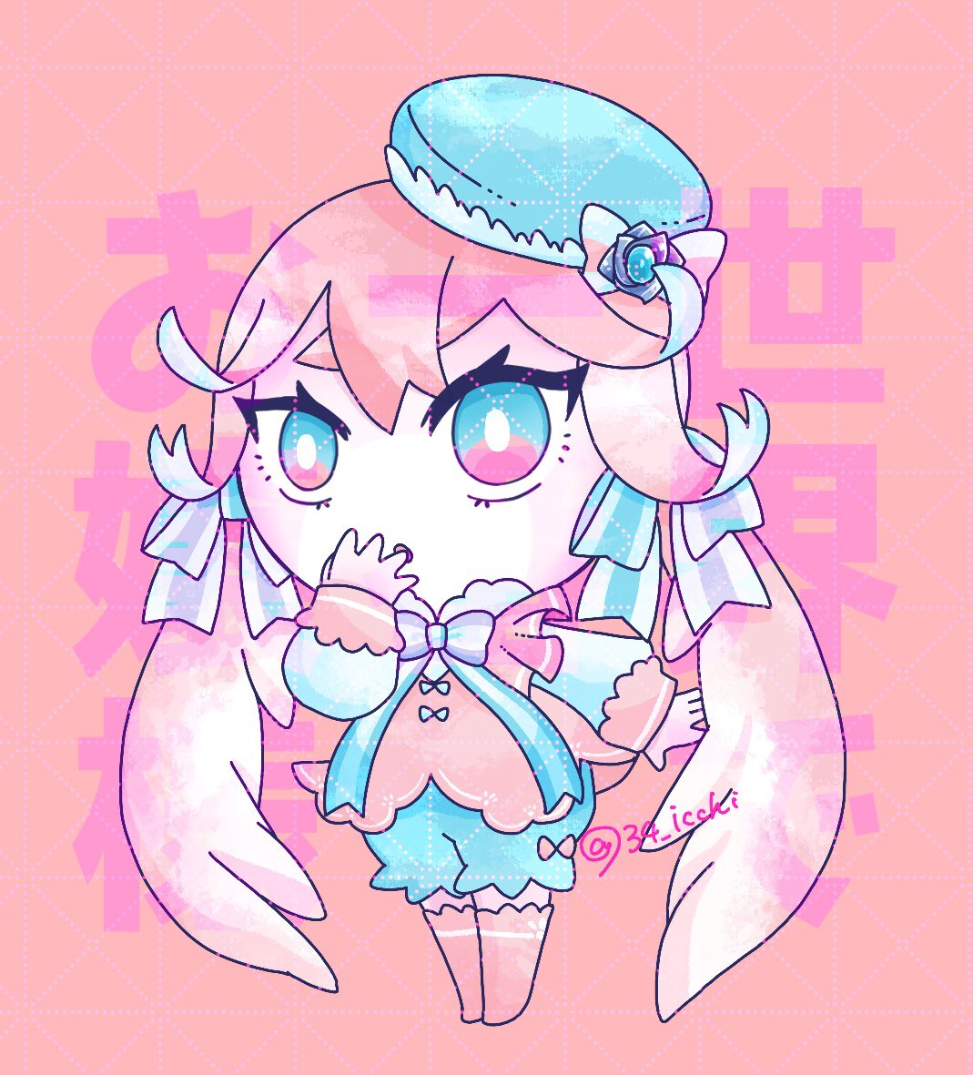 34_icchi's tweet photo. せかいで　いちばん　おじょうさま　！

#オリケロ https://t.co/tMIfMA115x