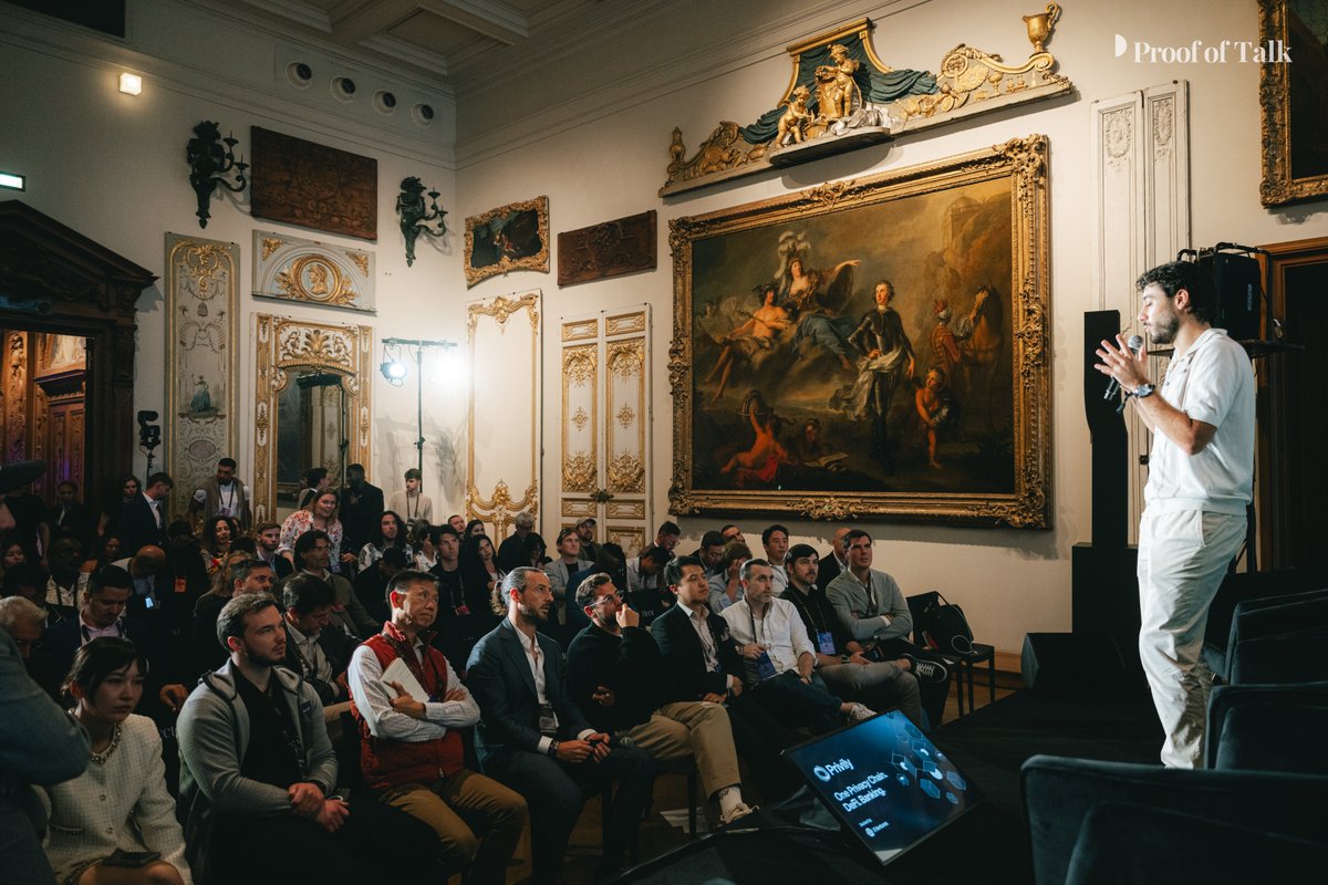 sjdedic's tweet photo. Proof of Talk did not disappoint.

Great talks with great people in one of the most prestigious and beautiful locations I could think of. The density of talented founders, like minded investors and valuable conversations has once again exceeded my expectations.

Was honored to judge a very enjoyable startup pitching session alongside some well respected colleagues such as @HadickM, @diogomonica, @EvanTheFeng and @Andytang.

Congrats @ReplyCorp on winning, very well deserved and great, energetic pitch.

Can't wait to be back next year.