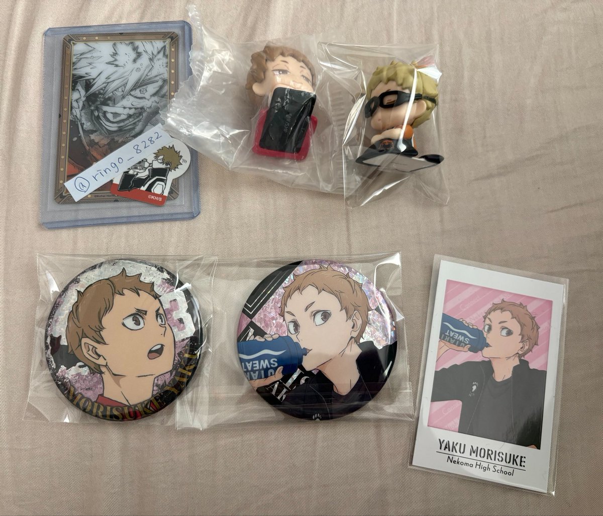 買取.譲渡)ハイキュー 缶バッジ ぬい もちマス ジャンプショップ