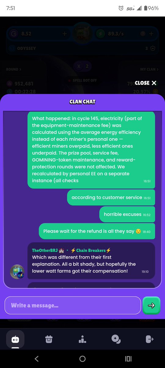Slayer19916969's tweet photo. @GoMining 😤😤😤 reply to my post @GoMining it's not just me saying it, a lot of us are upset with YOUR SYSTEM, YOUR SETUP 😤😤 https://t.co/9ylONgI4SU
