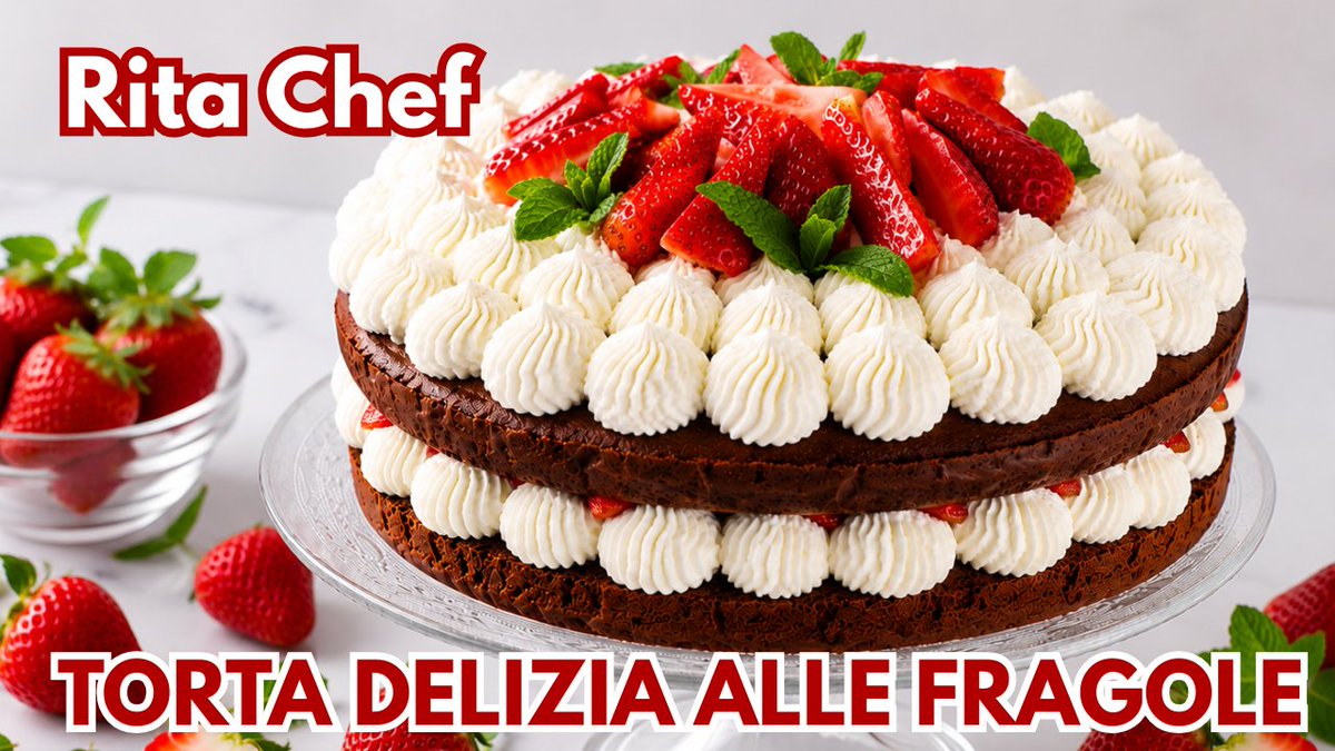 RITACHEF2015's tweet photo. ✨TORTA DELIZIA ALLE FRAGOLE🍓 
➡️ https://t.co/xqDcBGMi5D https://t.co/8WfICmtekk