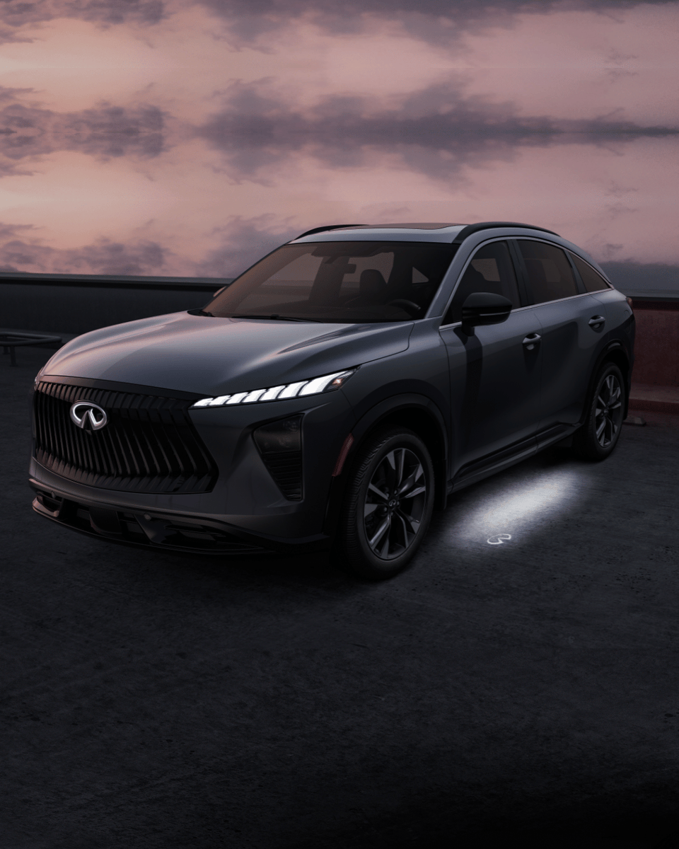 InfinitiofMelb2's tweet photo. Blaze a bold path in a sporty 2-row luxury crossover designed to turn heads and move you in more ways than one. The INFINITI QX65 is pure confidence in motion.

Coming May 28.

Learn more at: https://t.co/kc1v9oPq5l
.
.
.
#INFINITIOfMelbourne #INFINITI #LuxuryVehicles #QX65 https://t.co/70uc5NQiuz
