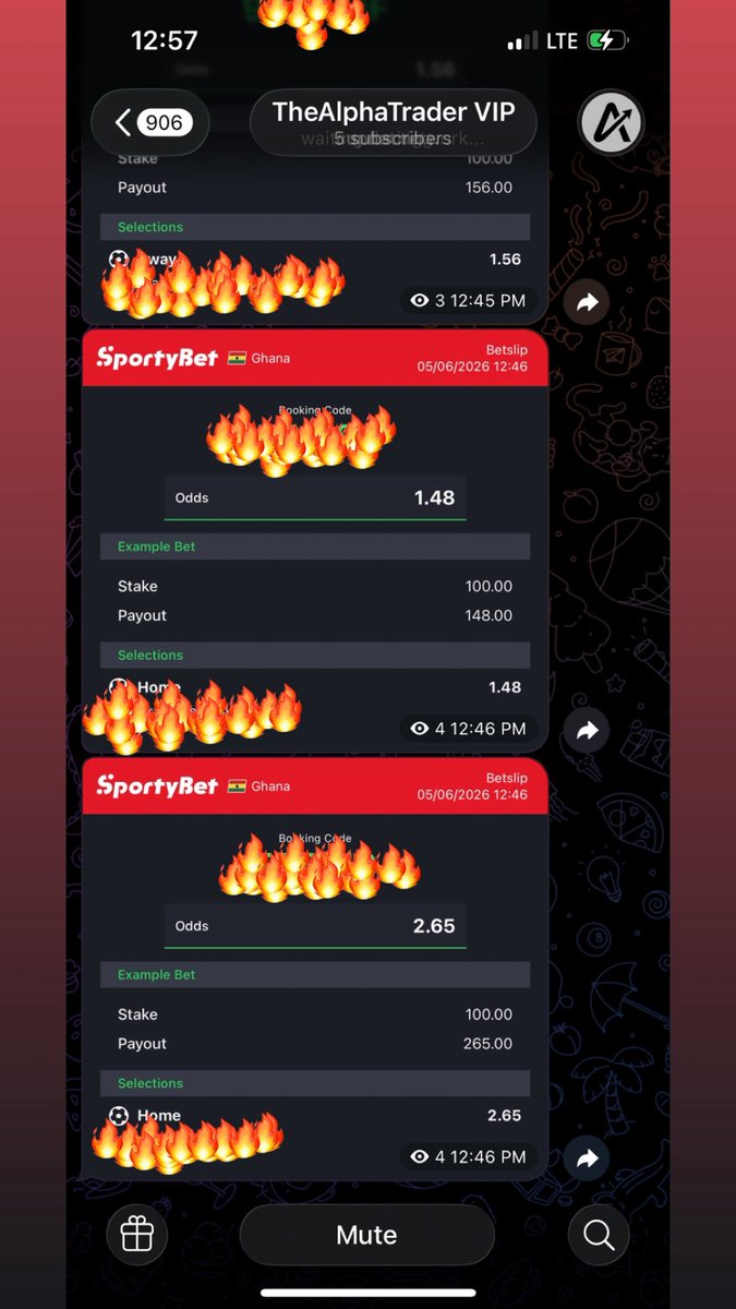 TheAlphaTrader8's tweet photo. Dropping bangers in our VIP.Join us for more of these odds on telegram https://t.co/UNUZWMp1lU https://t.co/QcMmNtAjU9