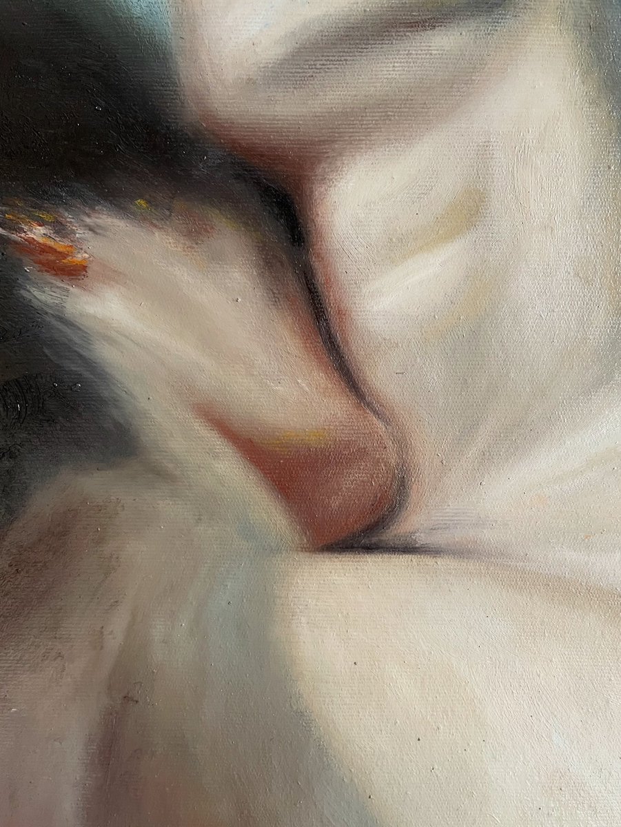 rafames's tweet photo. pintei meu maior arrepio e desejo em tela 

INTIMIDADE 4
óleo em tela painel, 30x30x5cm https://t.co/By4CYfvVv9