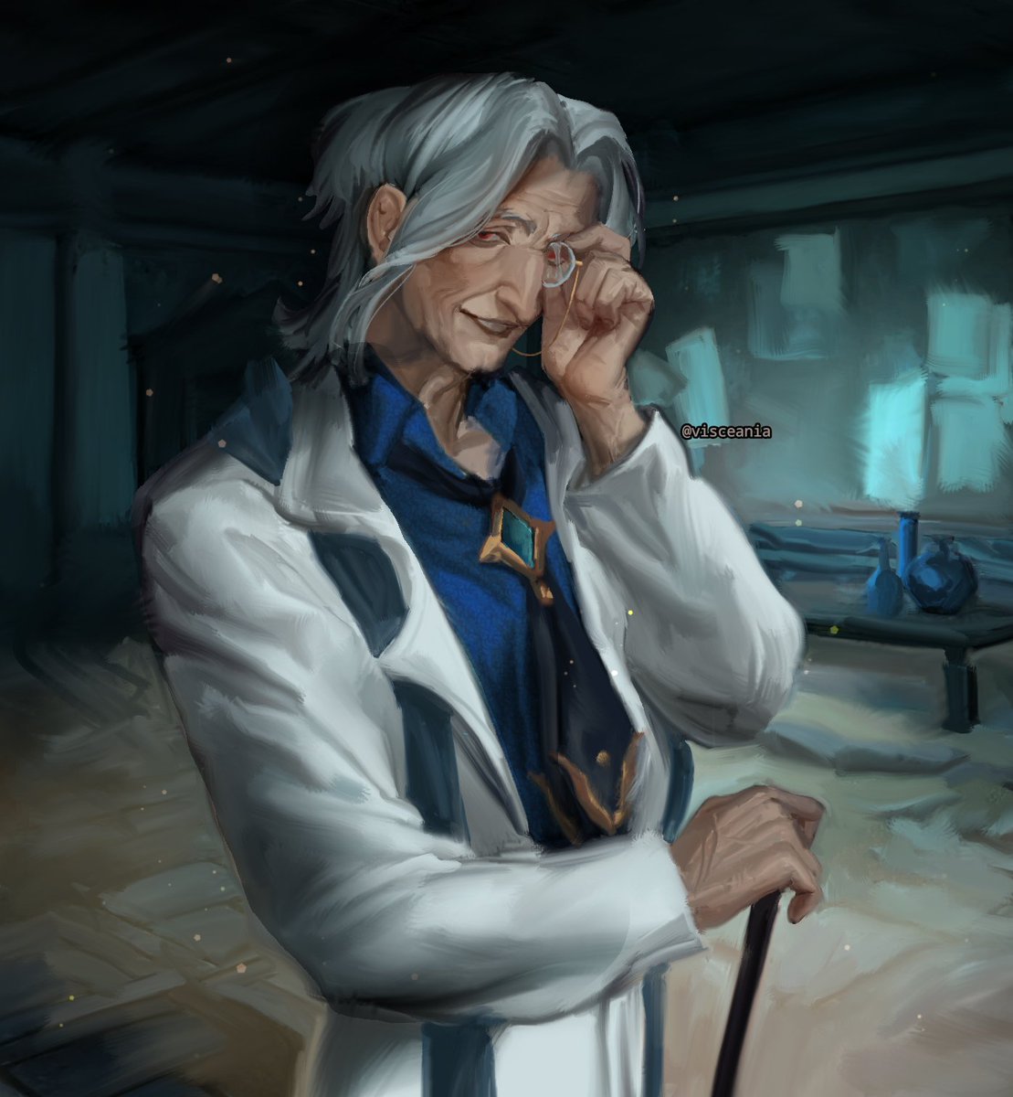 Visceania's tweet photo. Zandik 85 adjusts his monocle to get a better look at you

#dottore #ildottore https://t.co/hjU2xNMUx5