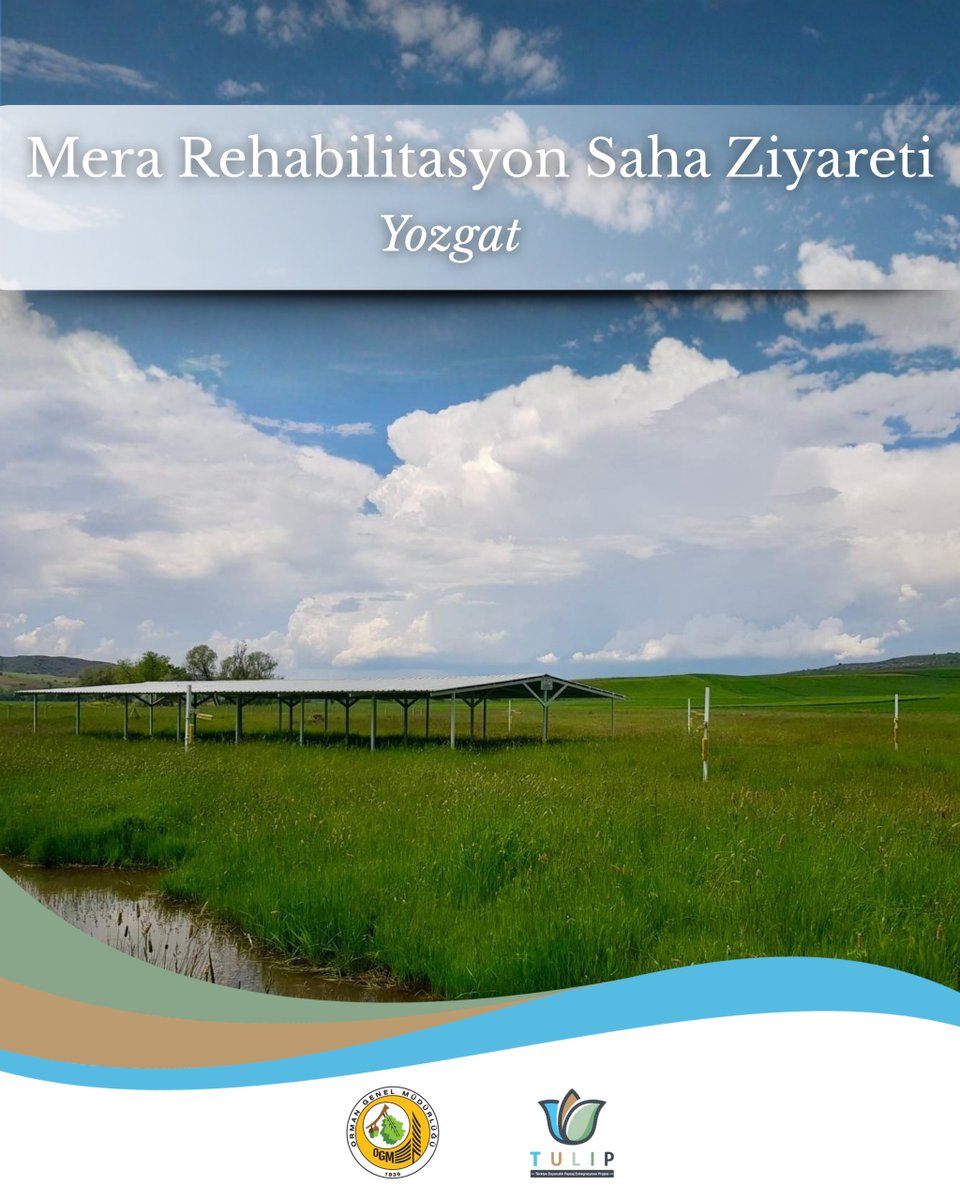 TulipProjesi's tweet photo. 📍TULIP Projesi kapsamında yürütülen Çekerek Havzası Rehabilitasyon Projesi faaliyetleri yerinde incelendi.

Yozgat Tarım ve Orman İl Müdürlüğünde gerçekleştirilen değerlendirme toplantısının ardından Darıca Köyü'ndeki mera rehabilitasyon sahasında incelemelerde bulunuldu. https://t.co/ubMJ4dQ855