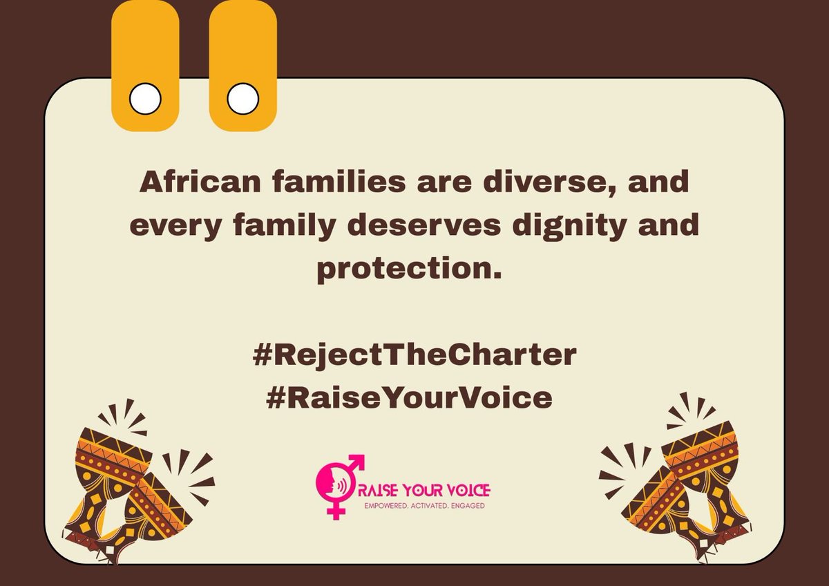 loveablekathia's tweet photo. African values are diverse, dynamic, and continually evolving. There is no single, fixed interpretation of African culture. African societies are shaped by a rich variety of traditions, experiences, and perspectives. #RejectTheCharter #RaiseYourVoice https://t.co/7qj9STBqYX