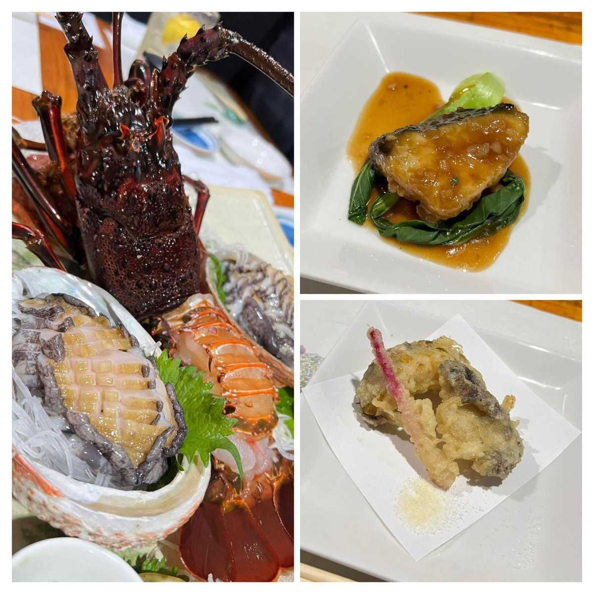 miyamiyamiyamio's tweet photo. あわび亭@練馬

あわび料理専門店ということで
とにかくあわび尽くし😍

刺身に踊り焼きに堪能しましたー😆
鯛の塩釜焼きや伊勢海老のお刺身、〆の雑炊まで、たくさん食べてﾁｮｯﾋﾟﾘ呑んで🍶🥹

幹事さま、ご一緒してくださった方々ありがとうございました🥰🫶🏻 https://t.co/w22W3AVVmt