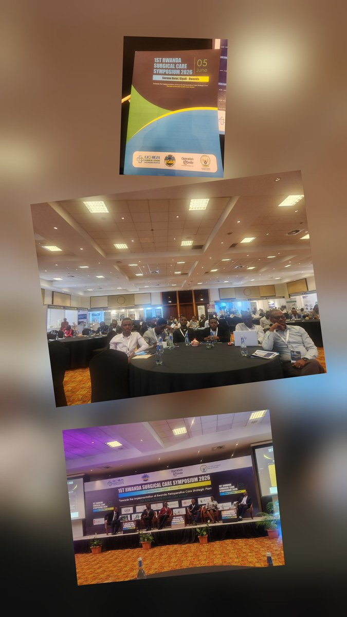Fostino21's tweet photo. "Perioperative,a multi-disciplinary care across the full patient pathway (before,during &amp;after surgery)to improve patient outcomes,reduce delays &amp;optimize resources"
Great discussion @RwandaHealth #RwandaSurgicalCareSymposium
Thank u @EJOHEZAHospital @Surgical_RW @operationsmile https://t.co/AwzE1Oh0it