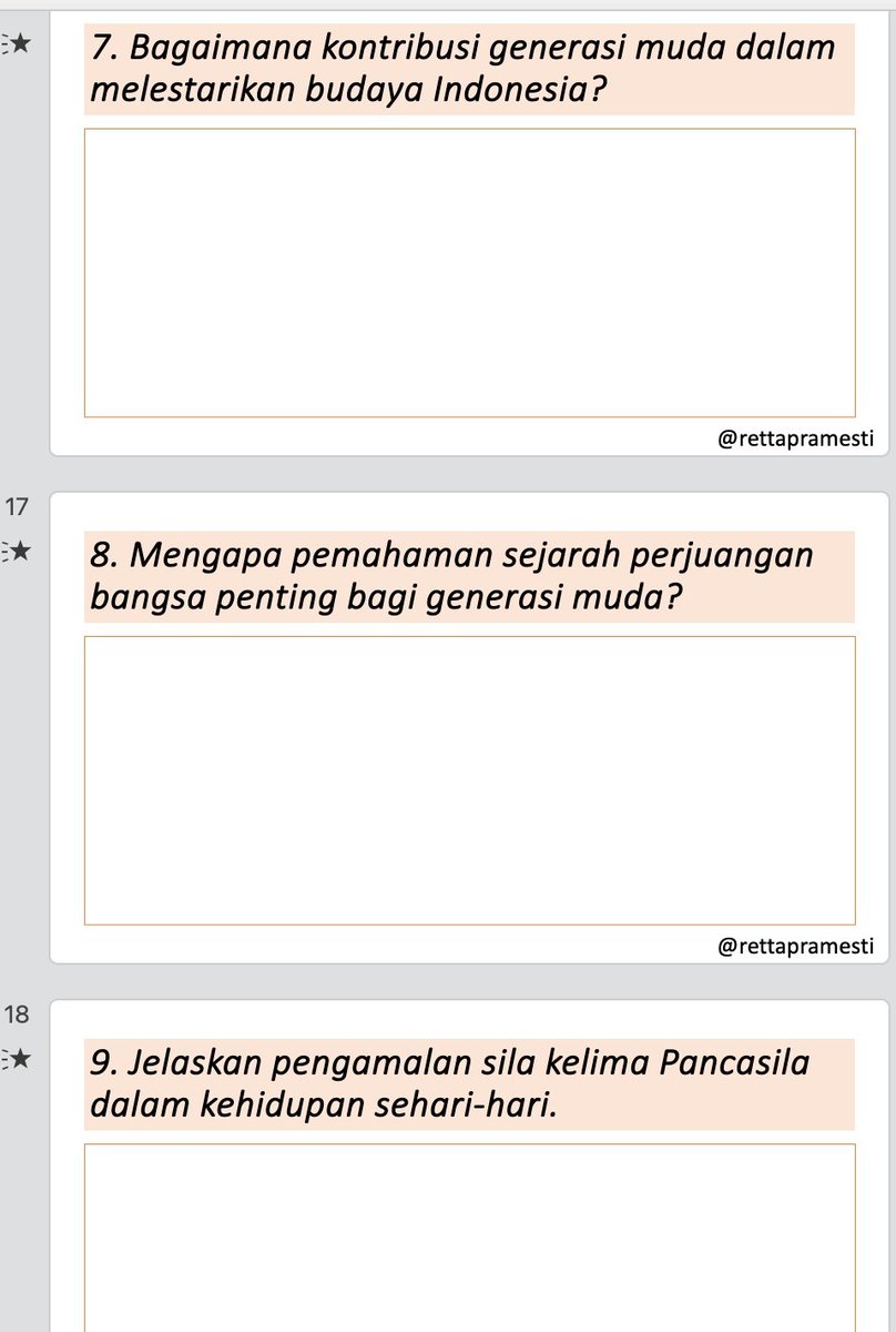 rettaprames's tweet photo. Part 4 - Strategi Jawab Esai UM UNDIP 2026
https://t.co/JAw6vTinUs

Ini contoh soal2 esainya yaaa

#esaiumundip #esaiundip #undip #fyp #explore https://t.co/x1gSyiRJUe