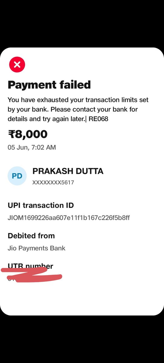 prkdutta007's tweet photo. @CareJpb I am trying to reach Jio Payments Bank repeatedly regarding an issue with my account where transactions are not going through and it's showing limited. I’ve received no response or support so far. Please look into this urgently. https://t.co/QA2NIMqCQ3