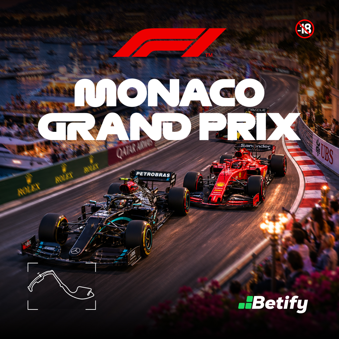 Betify's tweet photo. 🇲🇨 IT'S MONACO RACE WEEKEND 🏎️

The streets of Monte-Carlo are calling! The most glamorous race on the calendar is HERE 👑🏆

Who survives the walls and takes the glory? 👀🔥

💚 + RT ♻️
Drop your Betify🆔 if you're riding with F1 🏁

🎯 Bet now → https://t.co/TWjwGh1czD