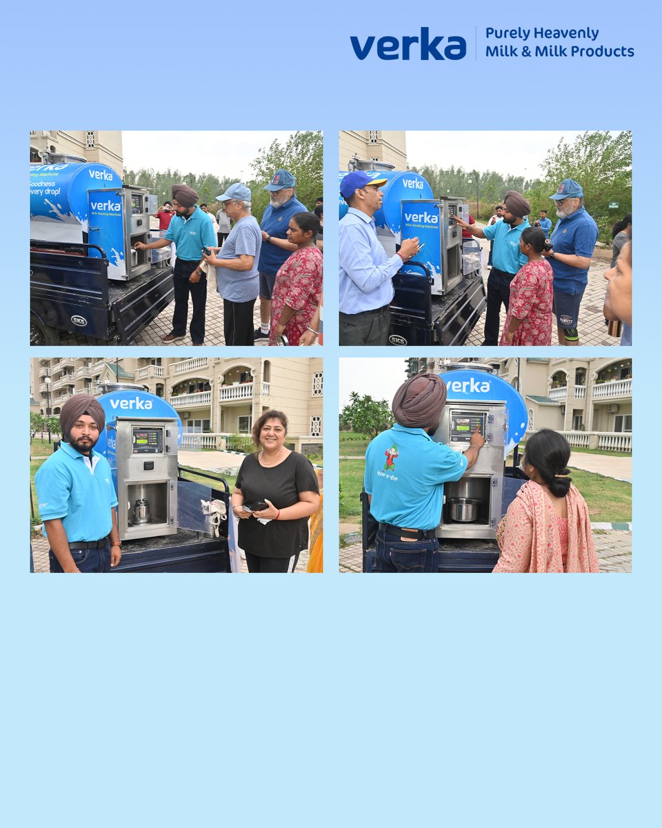 Verka_Coop's tweet photo. On World Environment Day 2026, we reaffirm our commitment to a cleaner tomorrow through everyday action.

In collaboration with the Punjab Pollution Control Board and Verka, the focus is on rethinking how we consume essentials introducing refill-based milk dispensing systems that help cut down single-use plastic while keeping quality and freshness intact.

The enthusiastic response from residents reflects a growing shift toward sustainable choices and mindful living.

Because real change doesn’t always begin with big steps it starts with small, consistent habits.

Doodh wahi. Plastic nahi.
 @ppcbgovt 

#WorldEnvironmentDay #BeatPlasticPollution #Verka #PunjabPollutionControlBoard #Sustainability