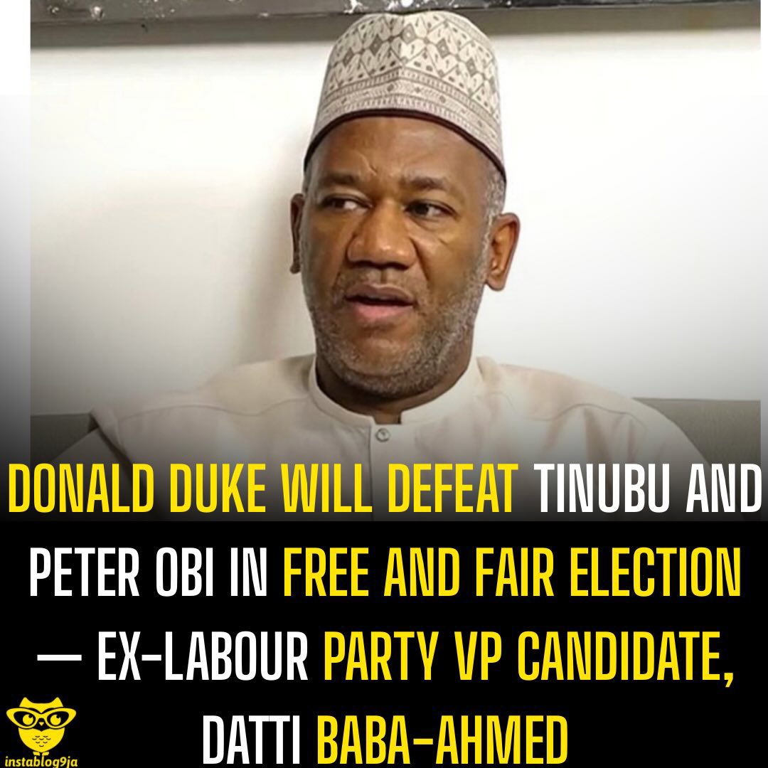 CollinsOba55647's tweet photo. Respectfully, this is a misread of 2027’s landscape. 

Donald Duke deserves honor for his service. 
But elections today are structural wars, not personality contests. 

To claim he beats both Tinubu and Obi ignores structure, numbers, and momentum. 
Let’s be realistic. https://t.co/gS3l3FlFqh