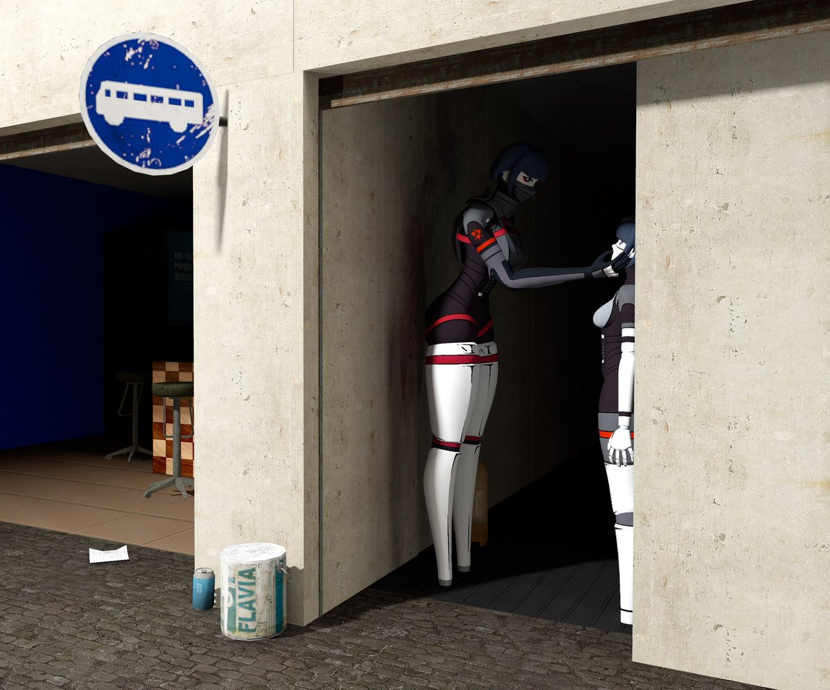 lostgrunt99's tweet photo. Haven't seen anyone make that one alleyway meme for signalis yet so I made a render of it.
#signalis #gmod https://t.co/HKi6JEXqVq