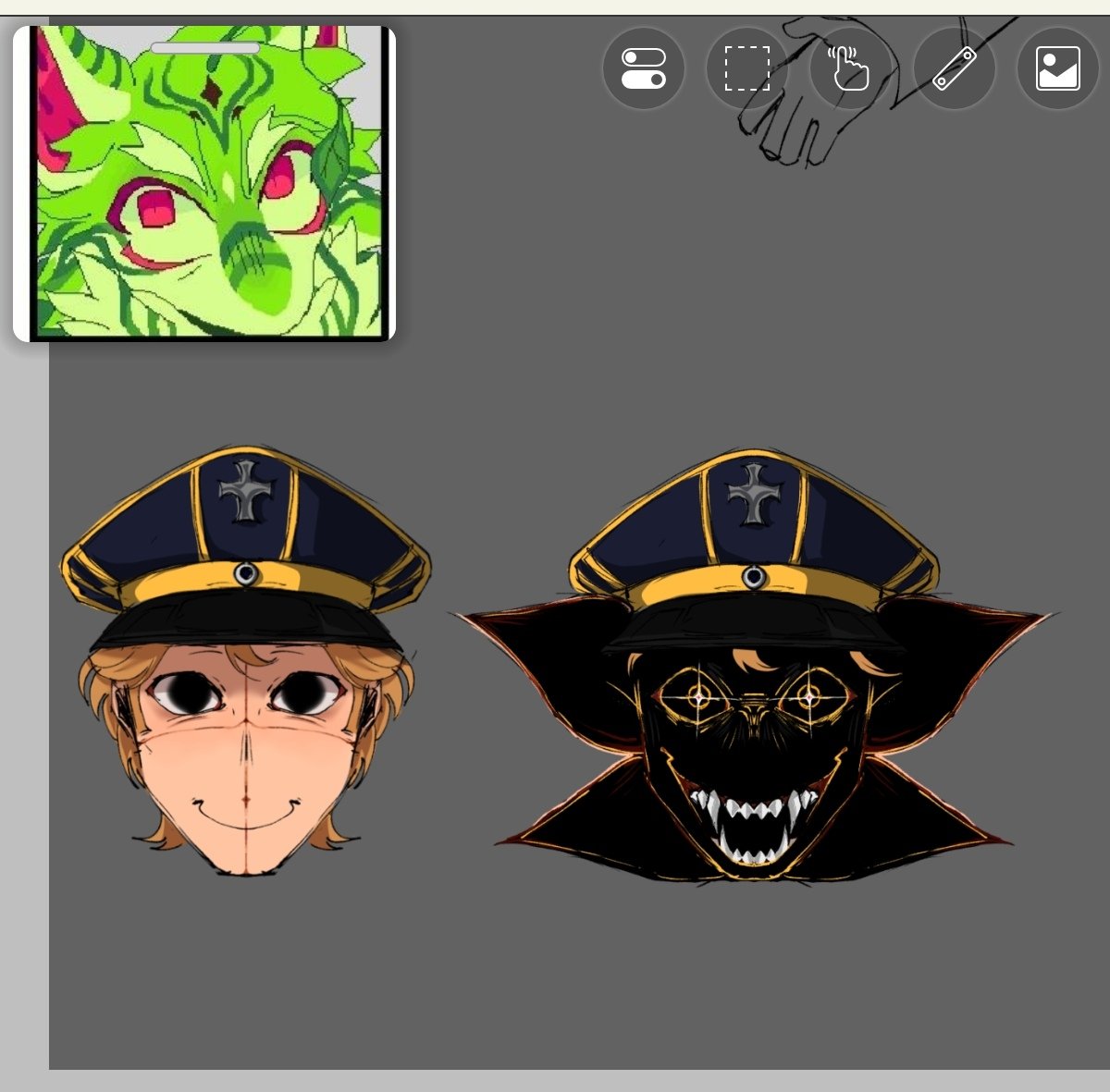 Title488590921's tweet photo. Wip new oc https://t.co/hTBsxhZxGX
