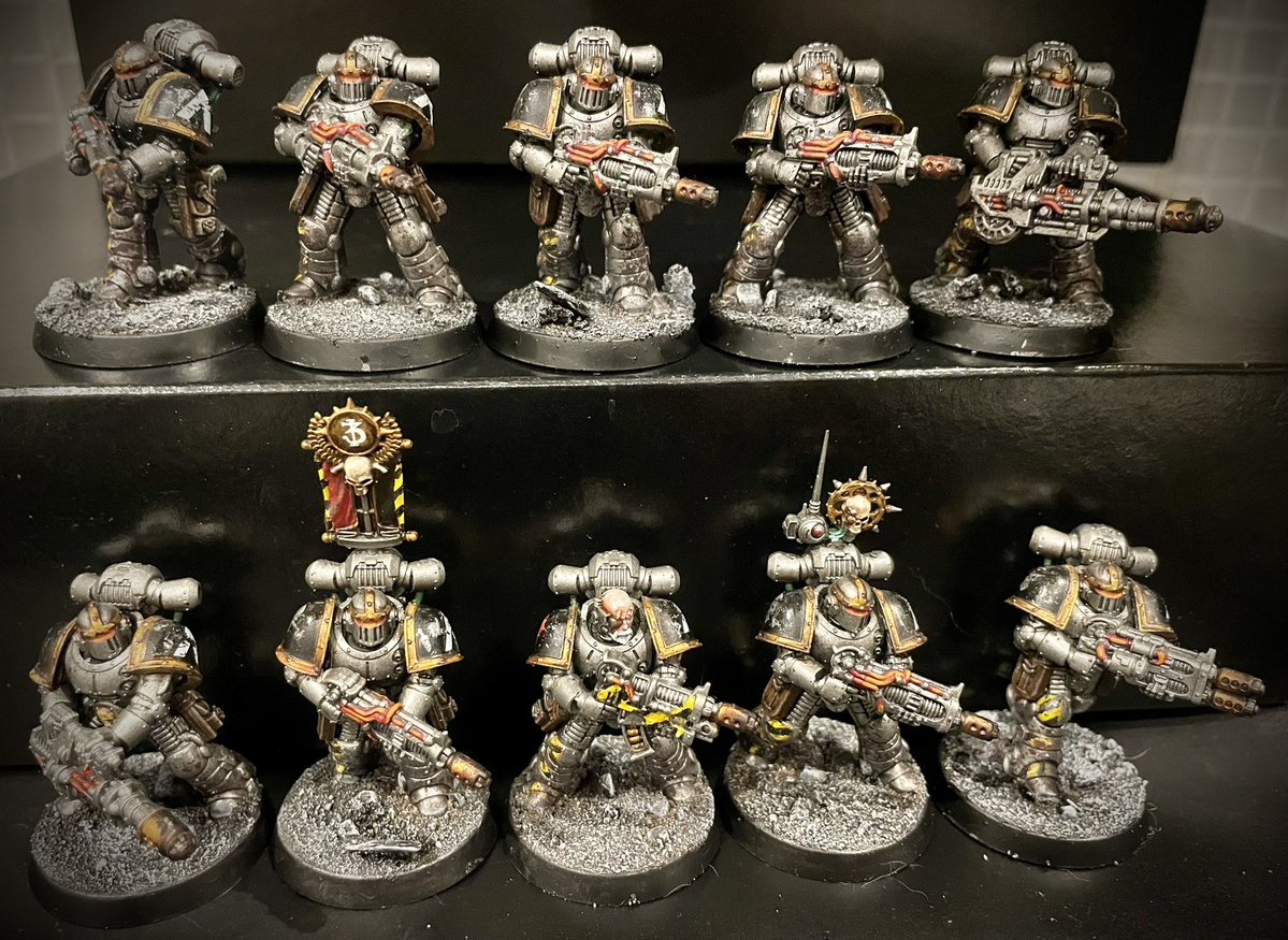 GamlrRodtskjegg's tweet photo. #ironwarriors #4thlegion #legionnaires #veterans #ironwithinironwithout #horusheresy https://t.co/DUVxpAQtVR