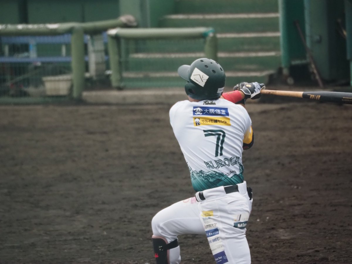 shrikes_pc's tweet photo. 6/5 VS06
花園中央公園野球場
代打で出場久保地選手
#堺シュライクス
#久保地一馬 https://t.co/4kMD1OJG5Q