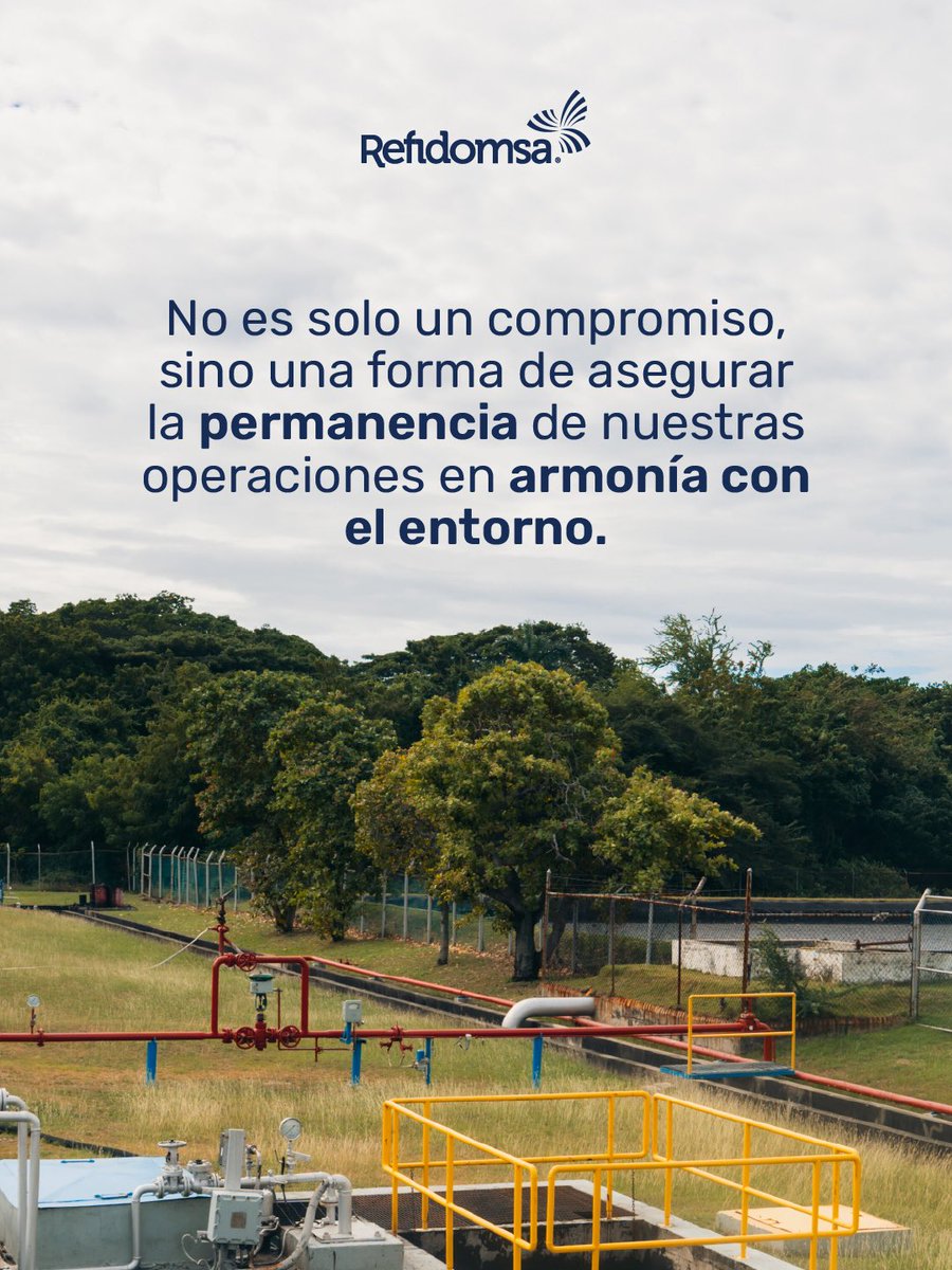 Refidomsa's tweet photo. Hoy, en el Día Mundial del Medio Ambiente, reafirmamos nuestro compromiso con una operación cada vez más eficiente, responsable y orientada a la sostenibilidad, protegiendo los recursos esenciales para nuestro presente y futuro.

#REFIDOMSA
#DíaMundialDelMedioAmbiente https://t.co/6OdCRDZ5RF