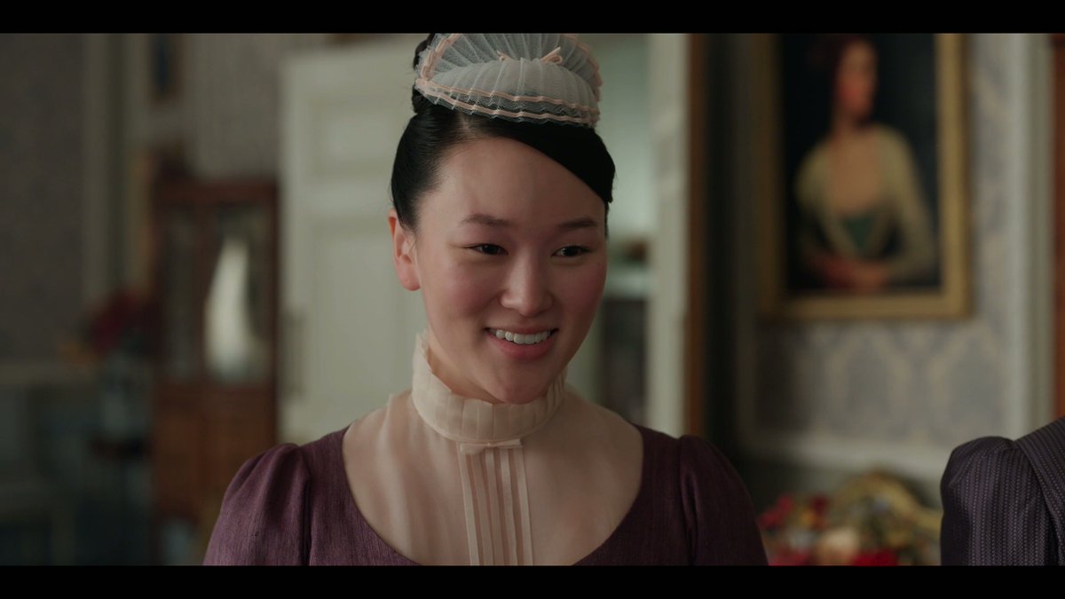 yerinhasource's tweet photo. We added more 1214 4K screen caps of Yerin Ha as Sophie Baek in "Bridgerton" season four episode SIX to the Gallery! 

Check out at: https://t.co/ds7V4g1CiQ https://t.co/l1qNtN3ju0
