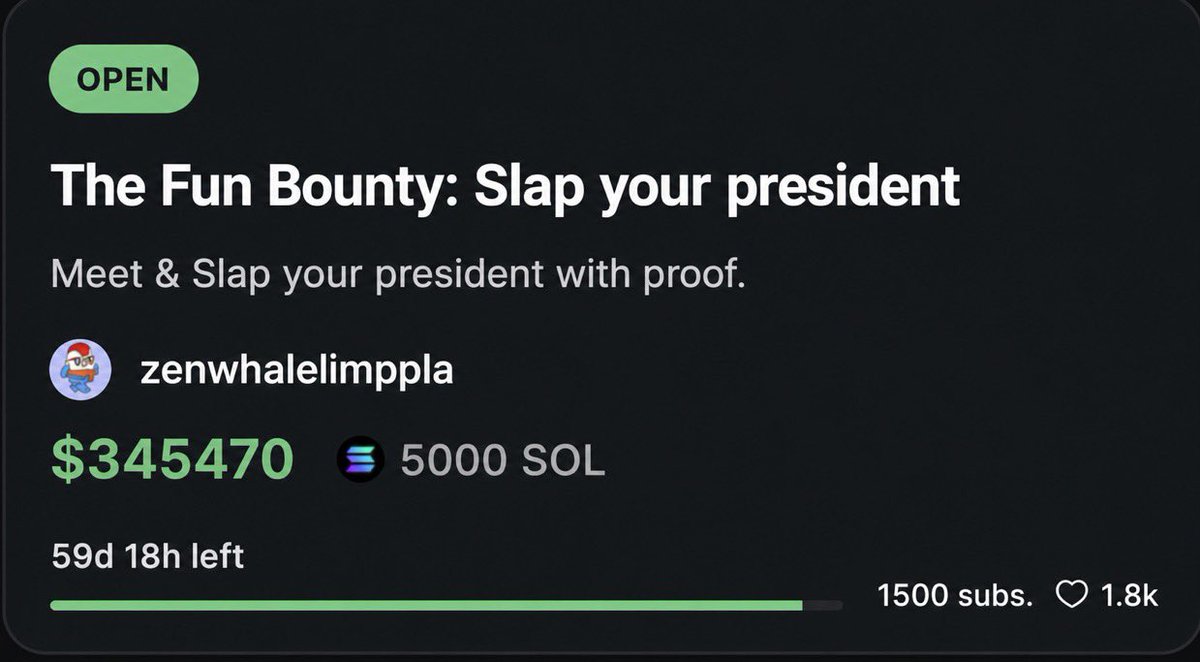BlxckLink's tweet photo. Not even 24 hours since https://t.co/9NjNYU2hUn GO went live.

Someone dropped 5000 $SOL to meet &amp; slap the president of their country.

With Real Name. Faces. Location.

This platform just became the most dangerous thing in the world and it’s only the beginning. https://t.co/Q8MfqgoYgm