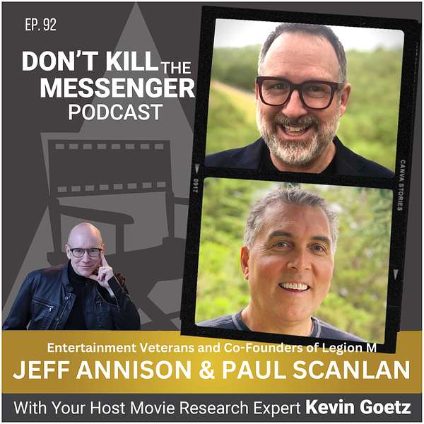 LegionMOfficial's tweet photo. "I am completely enamored with this model." Bestselling author, Hollywood audience testing expert, and Legion M investor since 2019, @KevinGoetz360 has interviewed industry legends from Jerry Bruckheimer to Ron Howard on his podcast. Now, he’s sitting down with Legion M co-founders Jeff Annison & Paul Scanlan to discuss disrupting the studio system, the power of our grassroots community, and our upcoming release of Coyote vs. ACME.

🎧 Listen: https://t.co/Kb0S3liH3I

#legionm