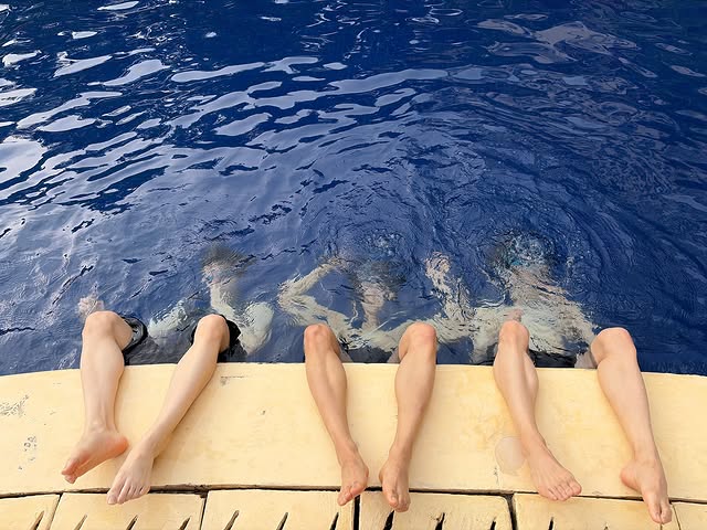 RANII_58's tweet photo. 아침 수영이 태영이 버킷리스트였나봐~
정모도 같이 하기로 했다가 다음에 하자고 했나본데ㅋㅋ 
막둥이 ��만 버킷리스트 함께 해준 말띠즈 사이 좋다 💞

#태영버블 https://t.co/ALYKfQvyRF